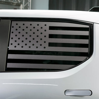 American Flag Rear Window Wrap for R1T